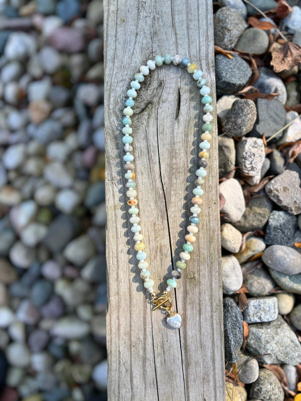 Beaded Amazonite Necklace