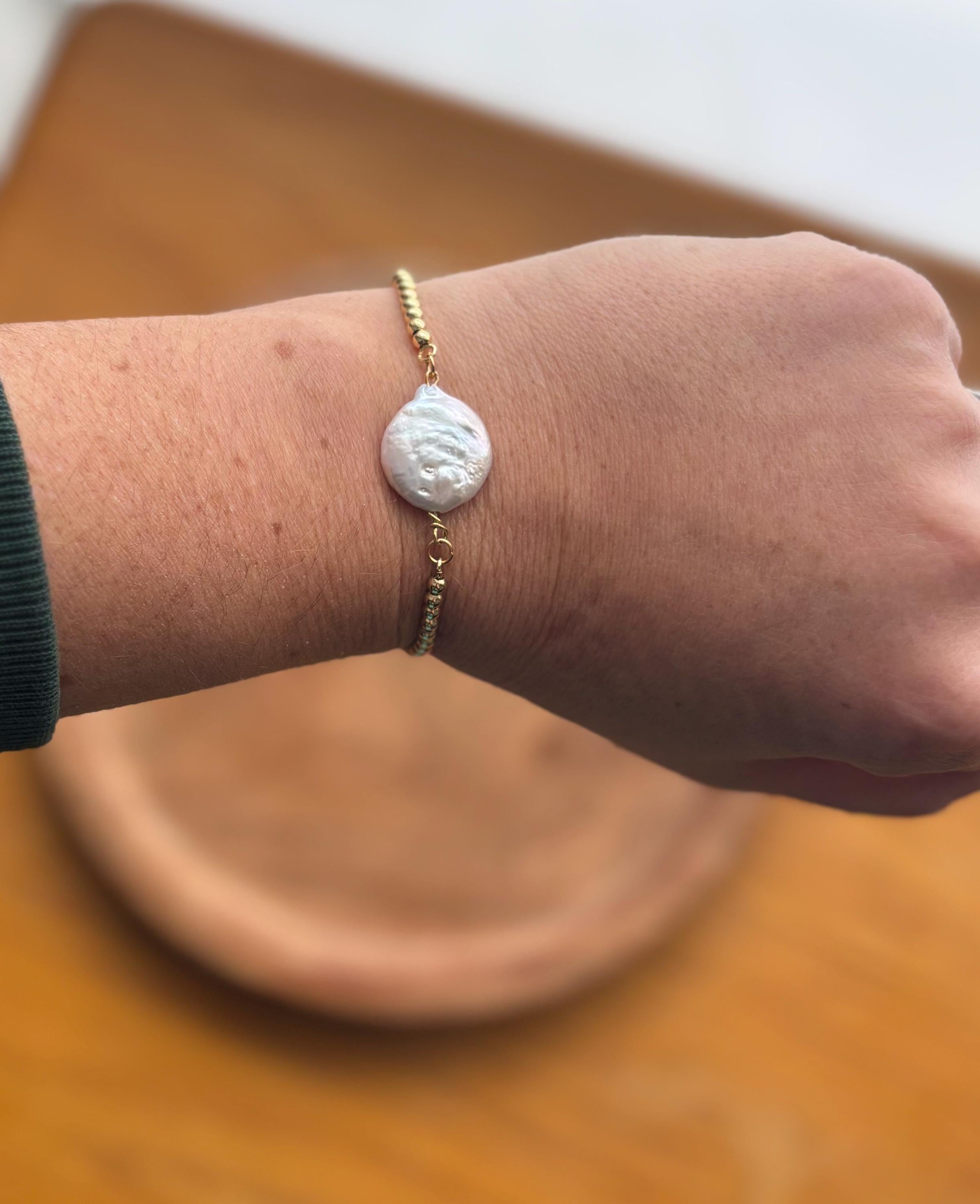 Gold-filled Slider Bracelet