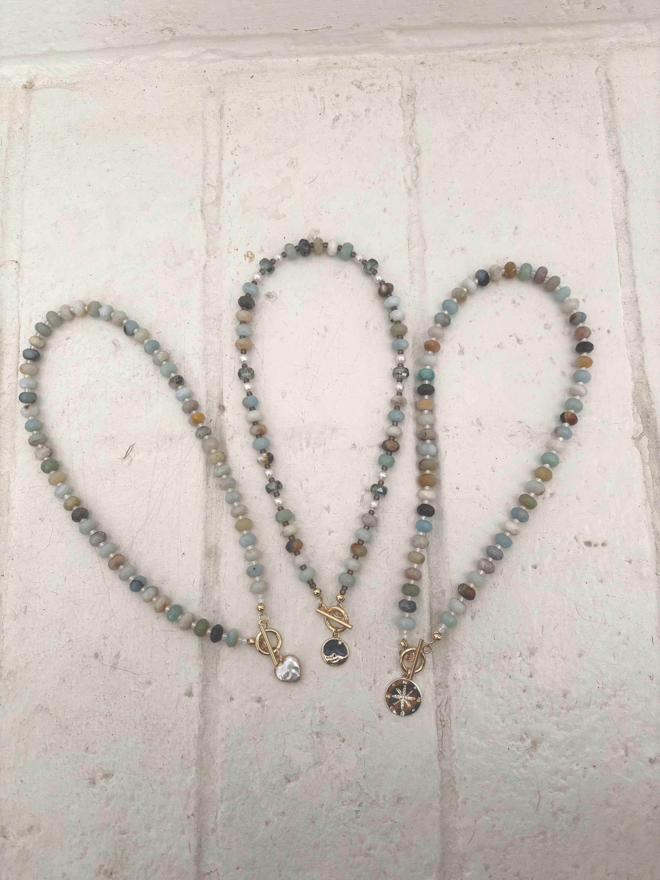 Beaded Amazonite Necklace