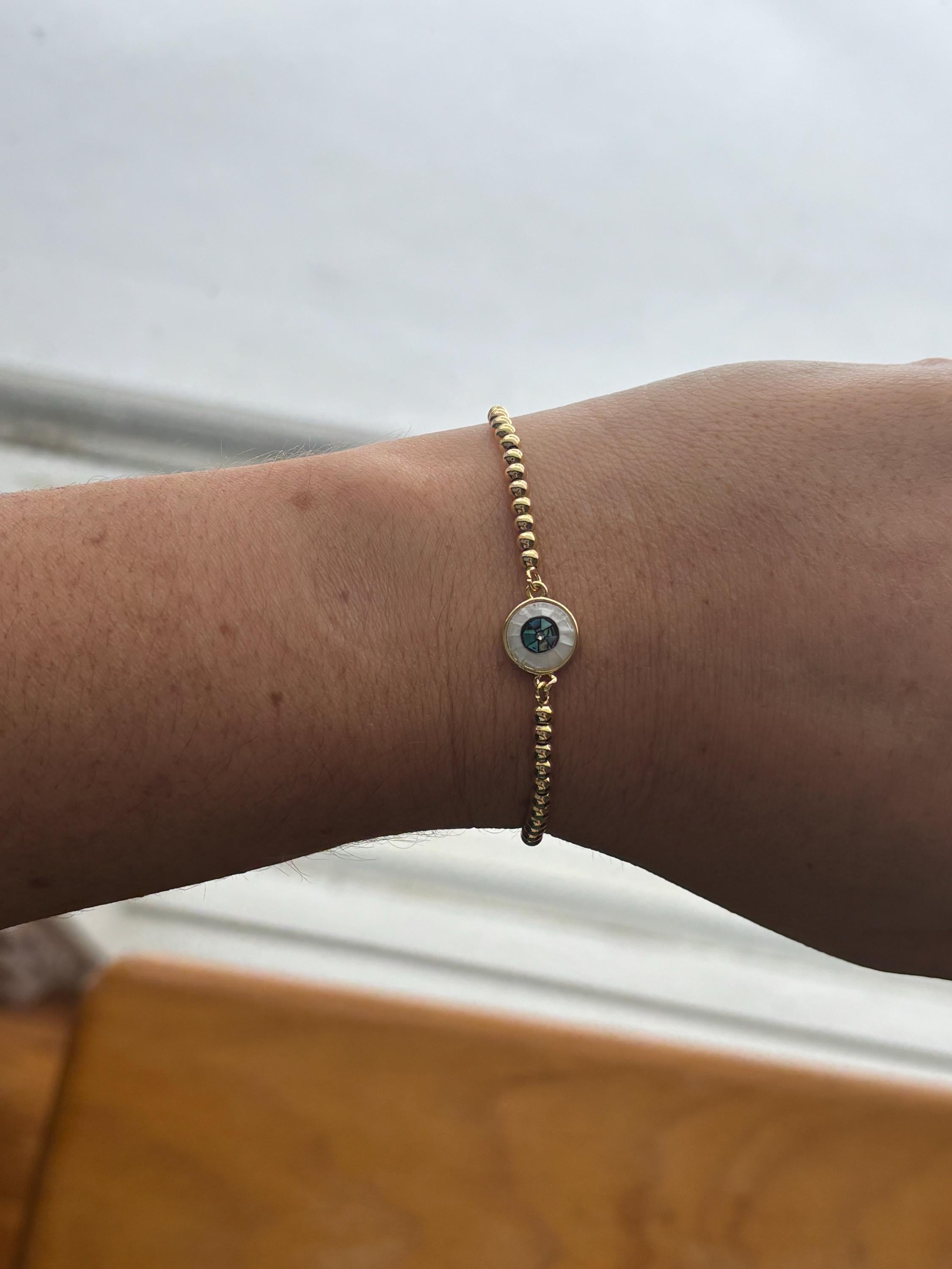 Gold-filled Slider Bracelet