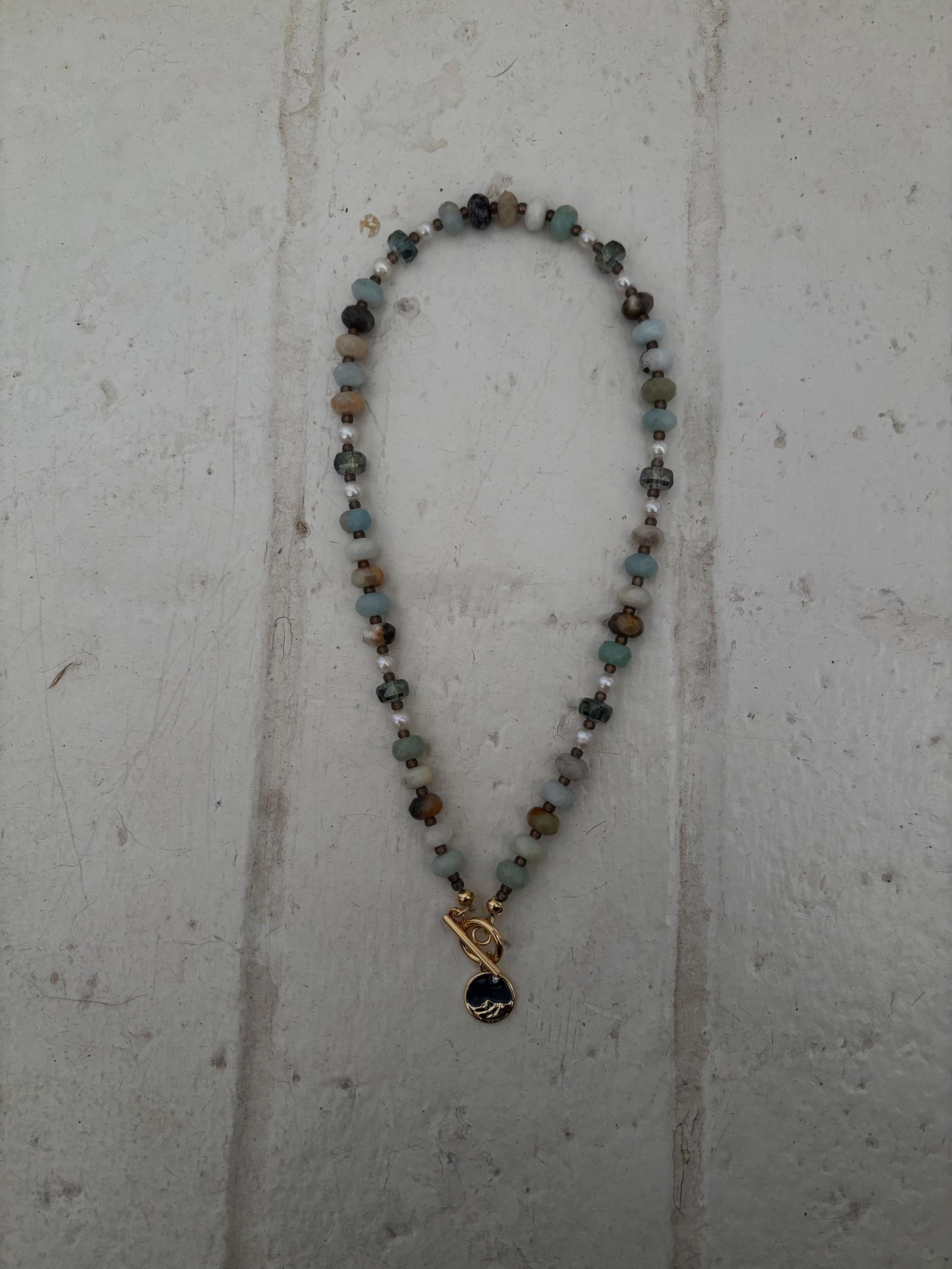 Beaded Amazonite Necklace