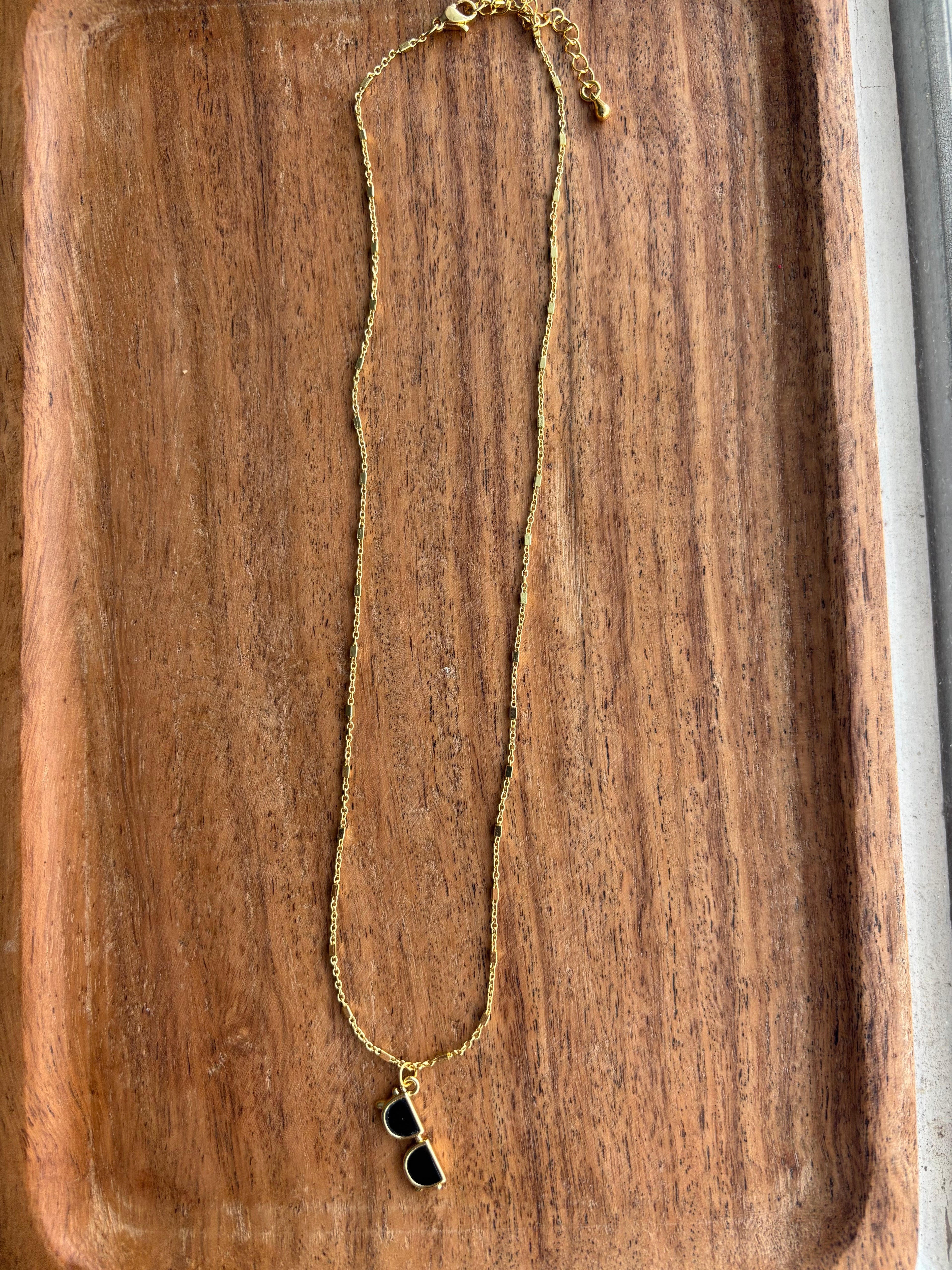 Gold-Filled Chain Necklaces - Charm