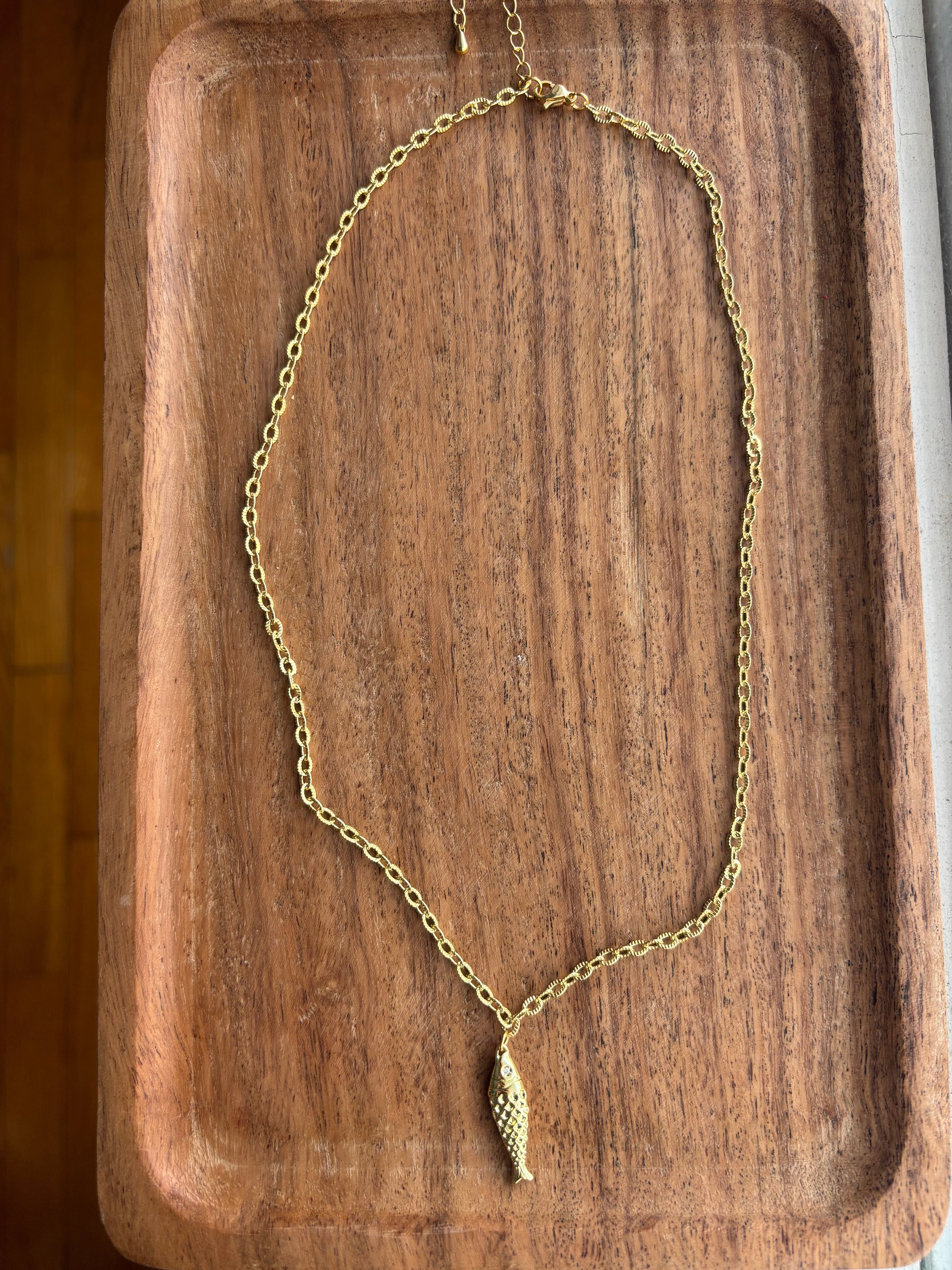 Gold-Filled Chain Necklaces - Charm
