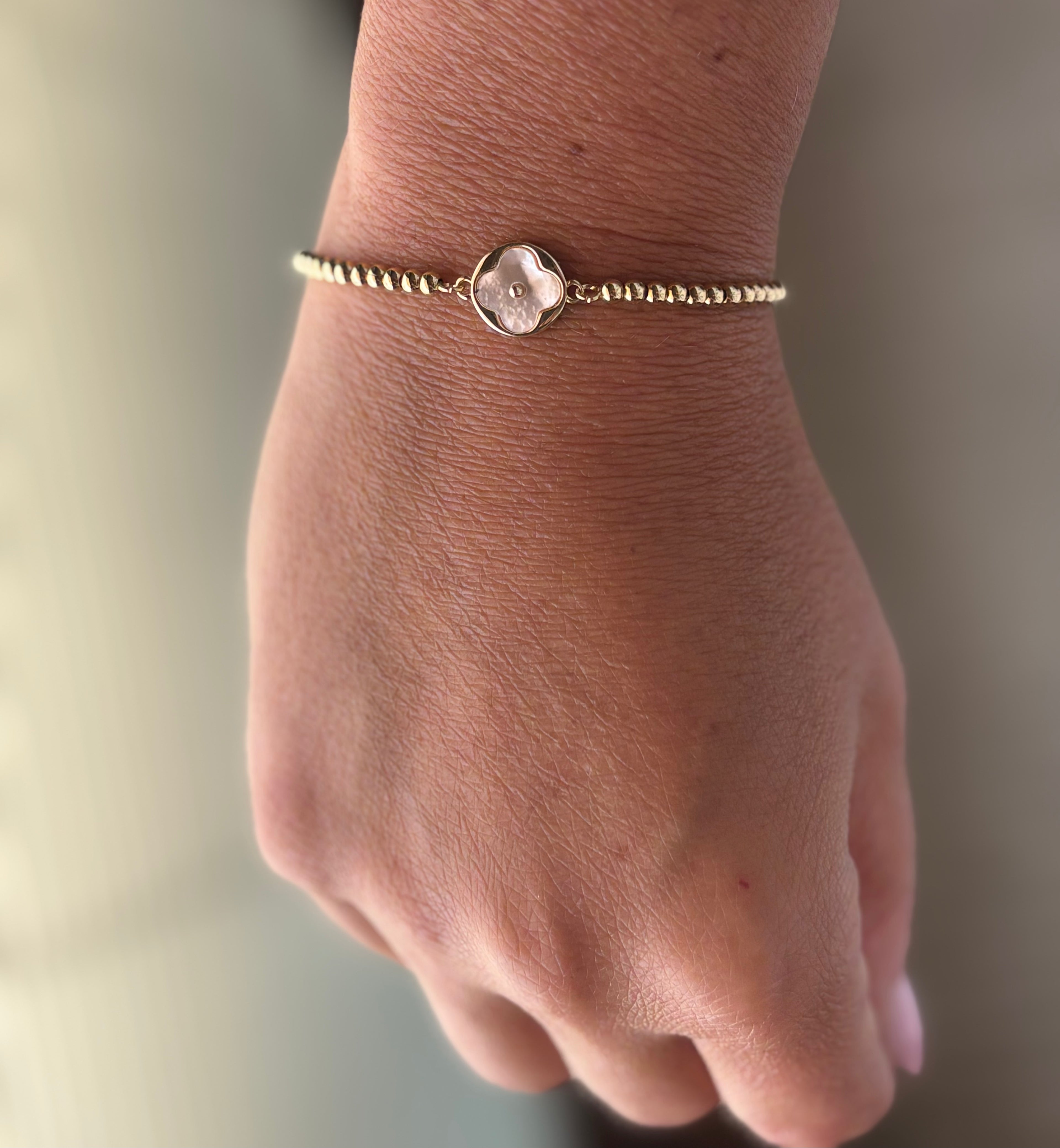 Gold-filled Slider Bracelet