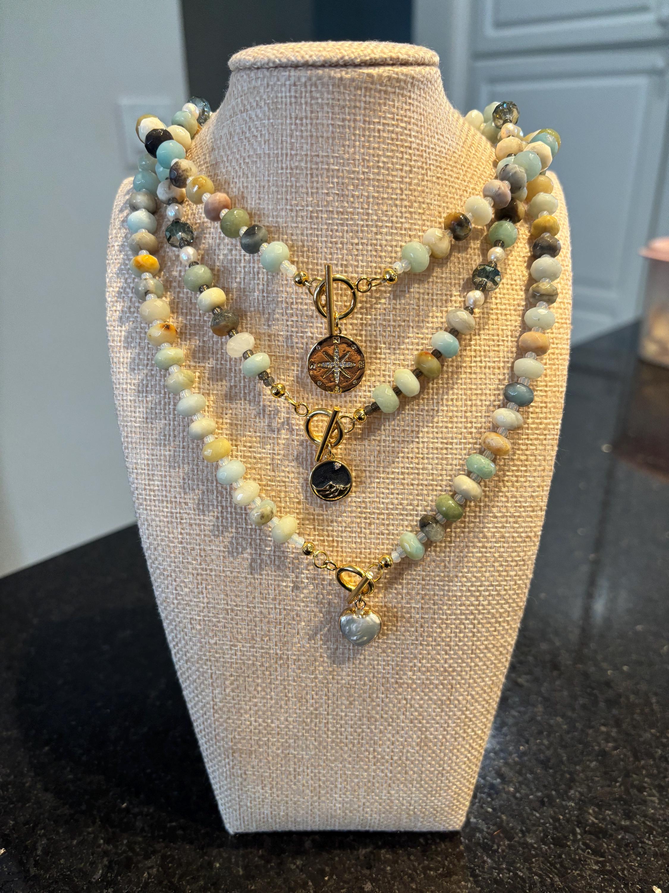 Beaded Amazonite Necklace