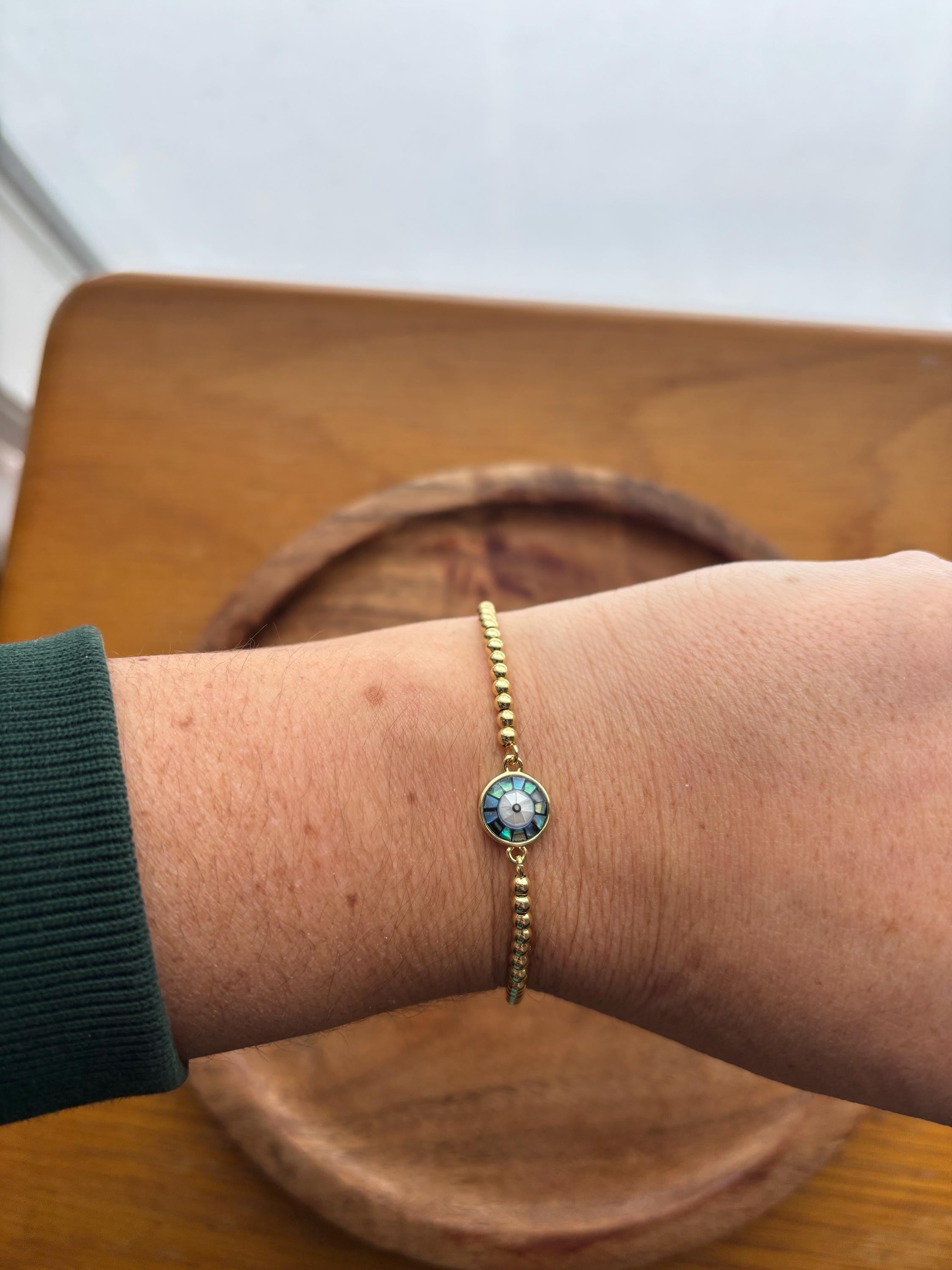 Gold-filled Slider Bracelet