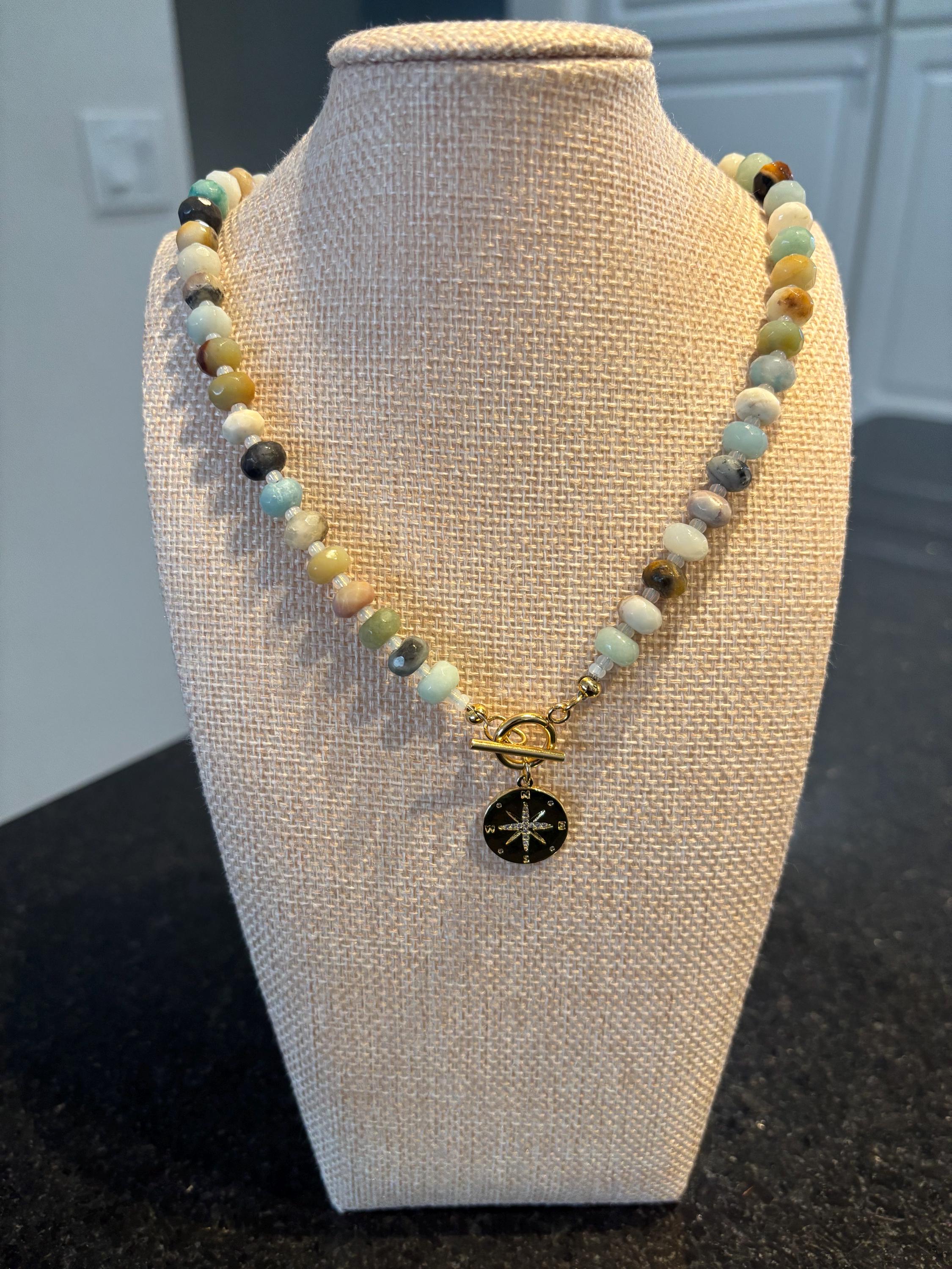Beaded Amazonite Necklace