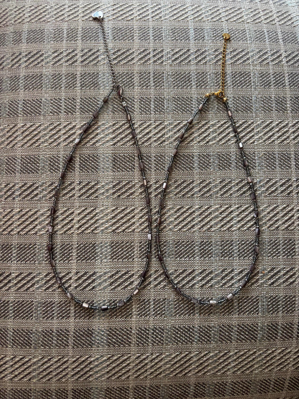 Dainty Mother of Pearl Beaded Necklace