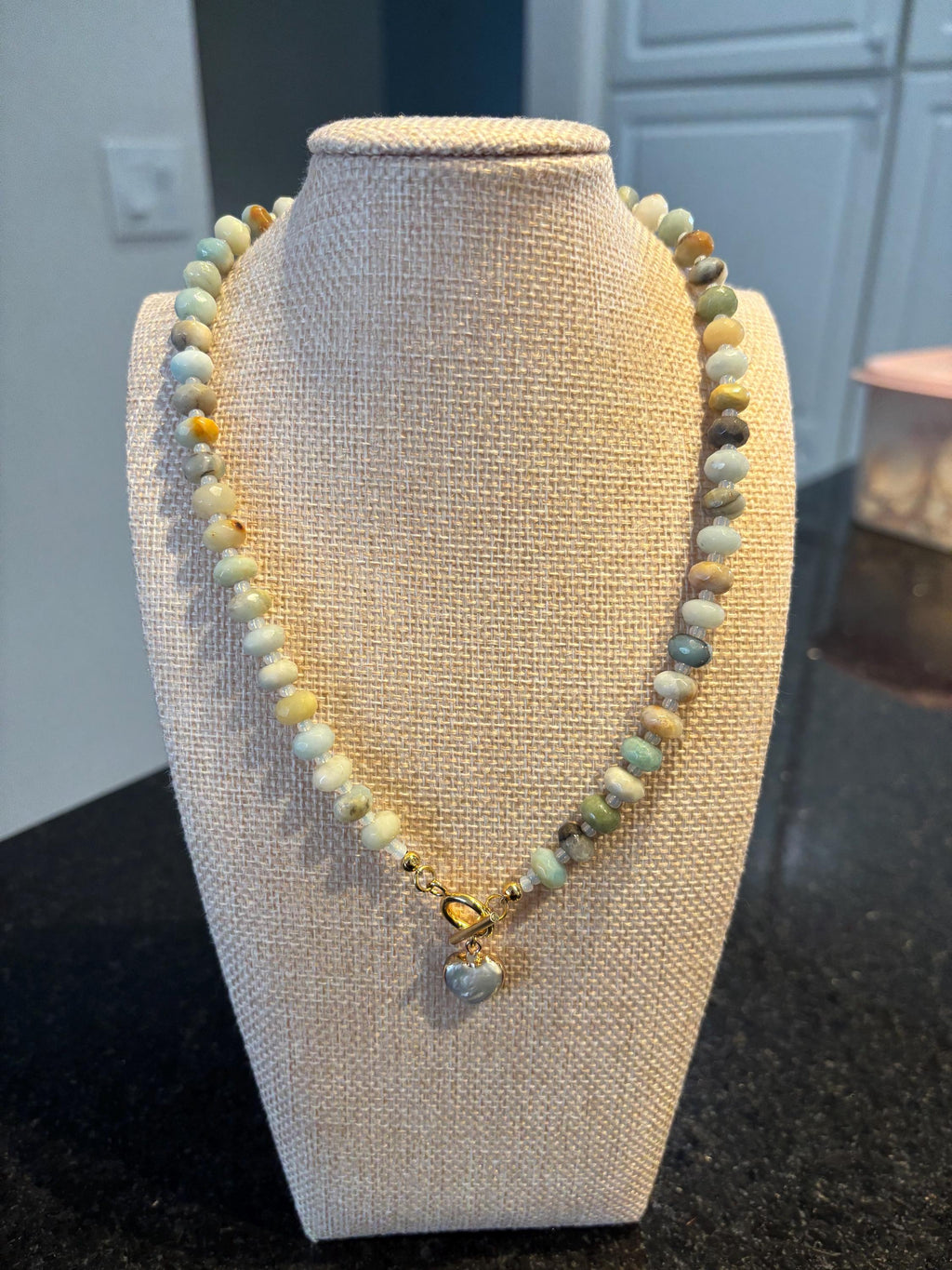 Beaded Amazonite Necklace